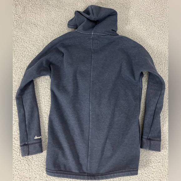 Abercrombie Kids Washed Blue Soft Relaxed Hoodie Cardigan Size 13/14 - Picture 7 of 9